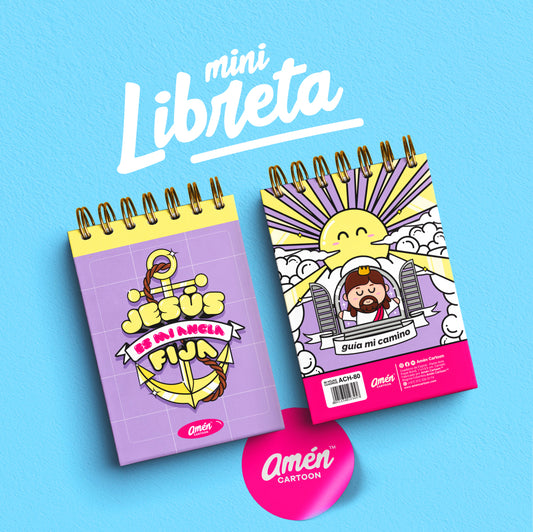 MINI ES MI ANCLA FIJA MORADA